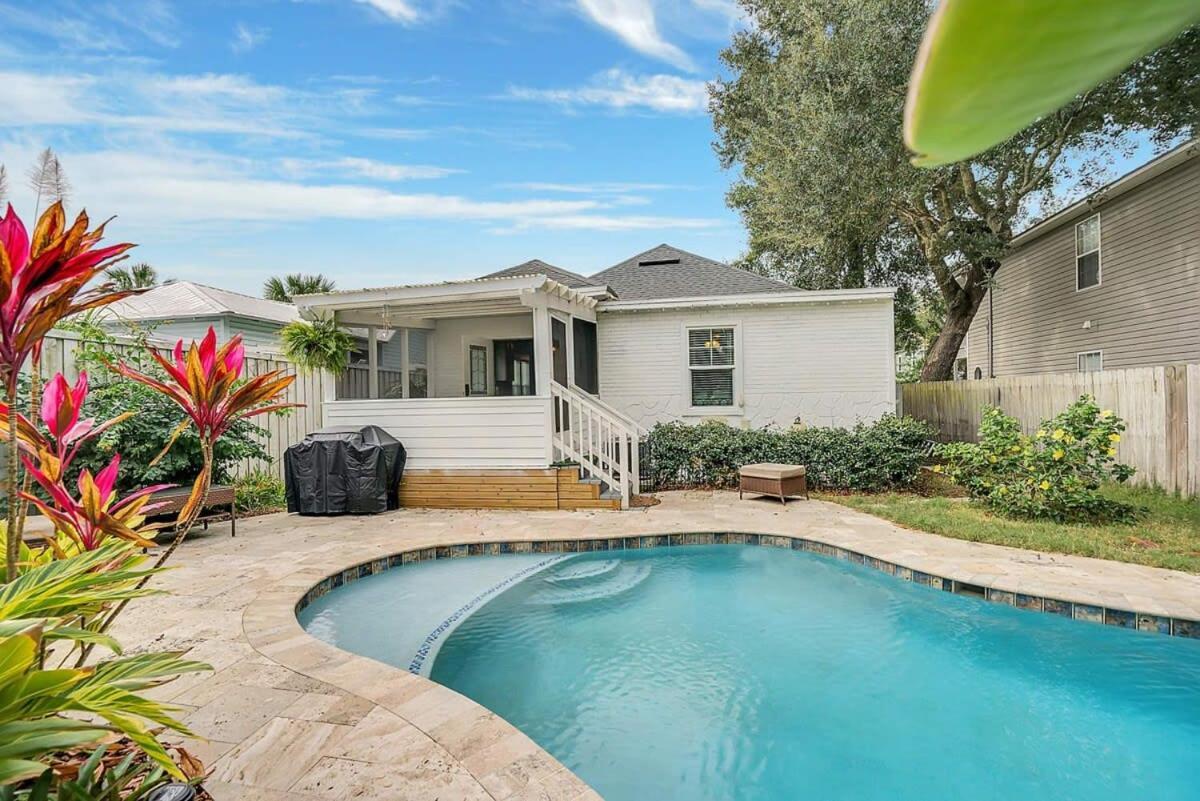 Charming Cottage W Pool, Walkable To Downtown St. Augustine Exterior foto